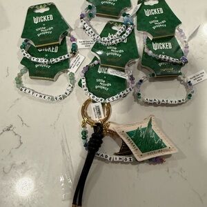 Wicked Little Words Project Bracelets & Bagcharm